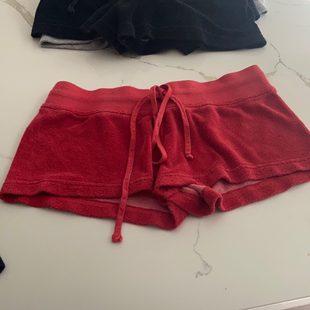Hard tail terry shorts